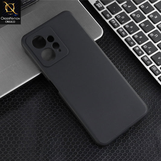 Xiaomi Redmi Note 12 4G - Black - New Premium Quality Silicone Case Slim Protective Back Cover