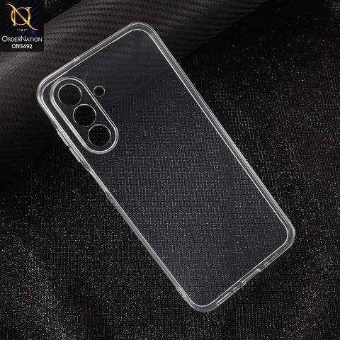 Samsung Galaxy A26-Transparent-Soft 4D Design Shockproof Silicone Clear Case