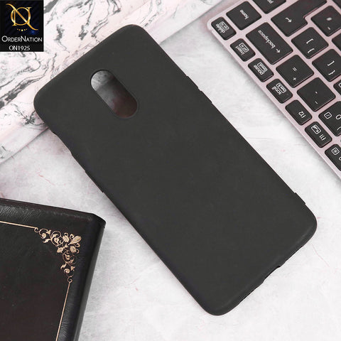 OnePlus 7 Cover - Black - Stylish 3D Camera Soft Jell Cases