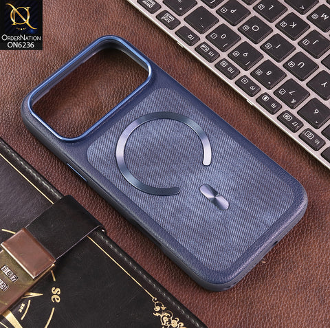 iPhone 17 Pro Max Cover - Blue - New Shockproof Kickstand Case with Magnetic Car Mount Compatible