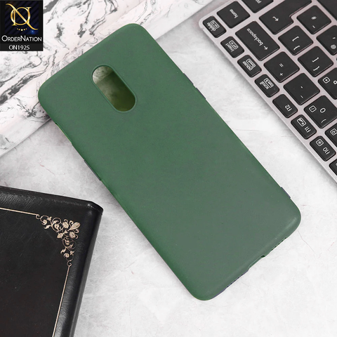 OnePlus 7 Cover - Green - Stylish 3D Camera Soft Jell Cases