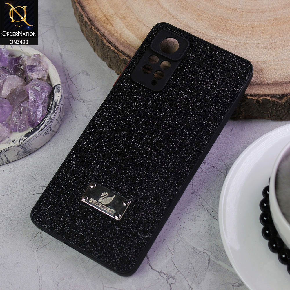 Xiaomi Redmi Note 11E Pro Cover - Black - Bling Sparkle Shiny Diamond Glitter Soft Silicone Case