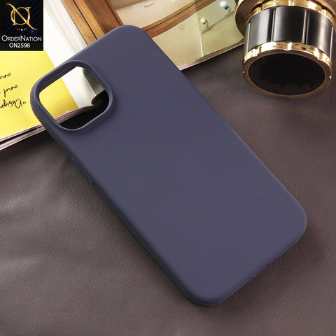 iPhone 14 Cover - Blue - New Soft Silicone Case