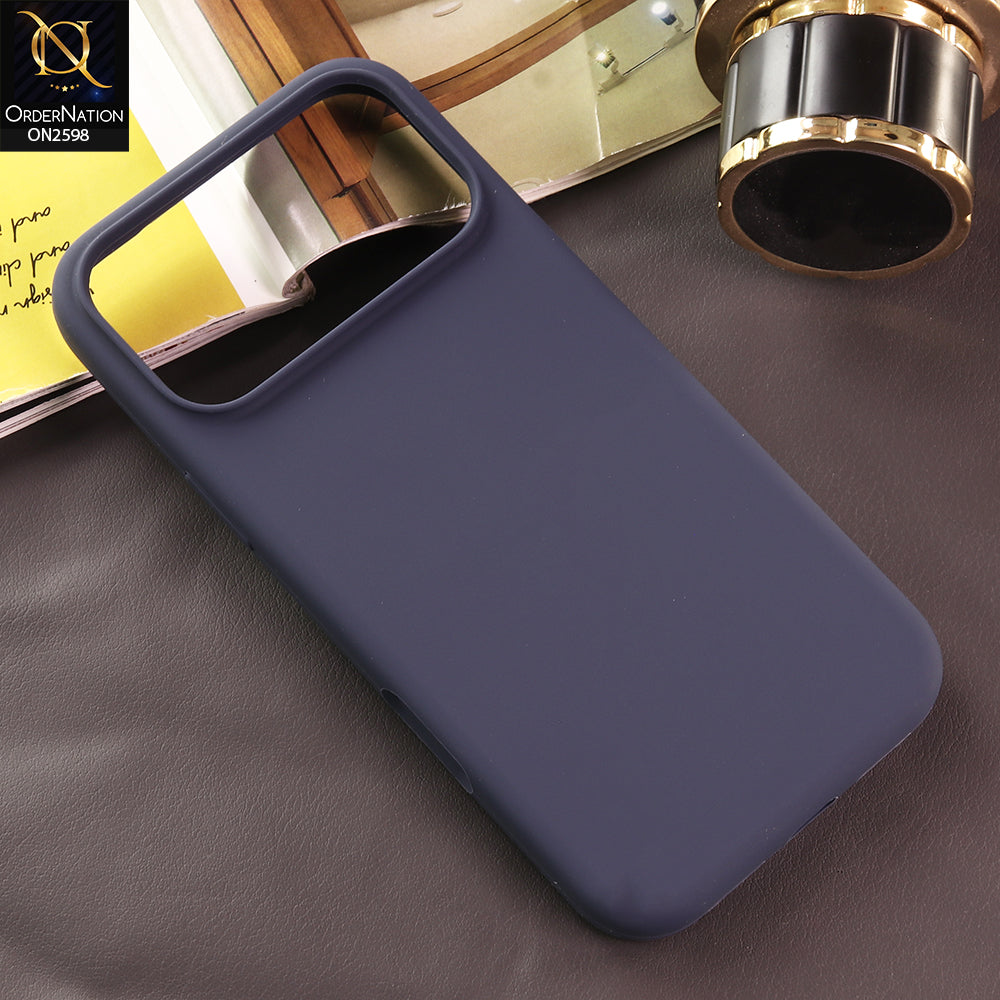 iPhone 17 Pro Max Cover - Blue - New Soft Silicone Case