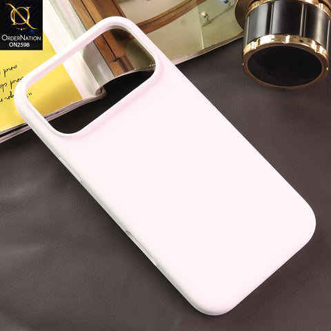 iPhone 18 Pro Max Cover - White - New Soft Silicone Case