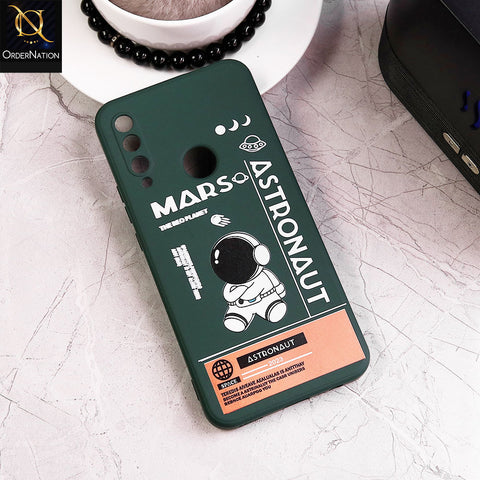 Huawei Y9 Prime 2019 Cover - Dark Green - HQ Liquid Silicone Elegant Colors Camera Protection Soft Case (Fast Delivery)