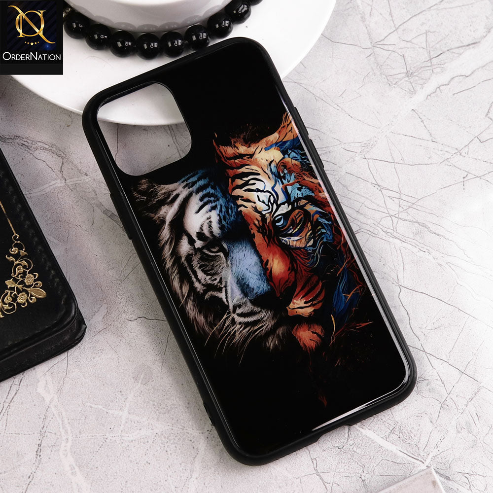 iPhone 11 Pro Cover - Design 64 - New Shiny Tempered Glass Soft Borders Case