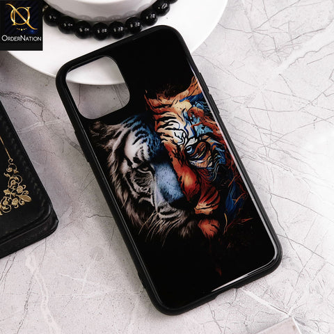 iPhone 11 Pro Cover - Design 64 - New Shiny Tempered Glass Soft Borders Case