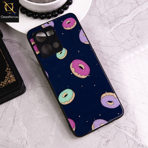 Oppo Reno 7 4G Cover - Design 54 - New Shiny Tempered Glass Soft Borders Case