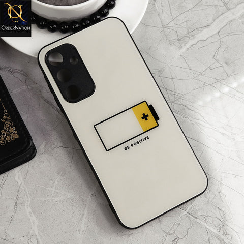Samsung Galaxy A25 5G Cover - Design 52 - New Shiny Tempared Glass Soft Borders Case