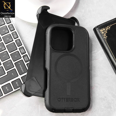 iPhone 17 Cover - Black - New Luxurious Heavy Duty Military Standard Antimicrobial Protection Wireless Charging Compatible Multi Layer Defense  With Kickstand  And Raised Edged Protection For Camera And Screen