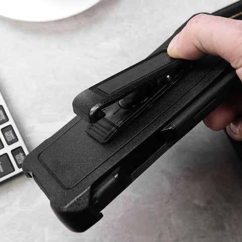 iPhone 17 Air Cover - Black - New Luxurious Heavy Duty Military Standard Antimicrobial Protection Wireless Charging Compatible Multi Layer Defense  With Kickstand  And Raised Edged Protection For Camera And Screen