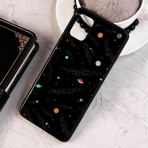Samsung Galaxy A51 Cover - Design 69 - New Shiny Tempered Glass Soft Borders Case