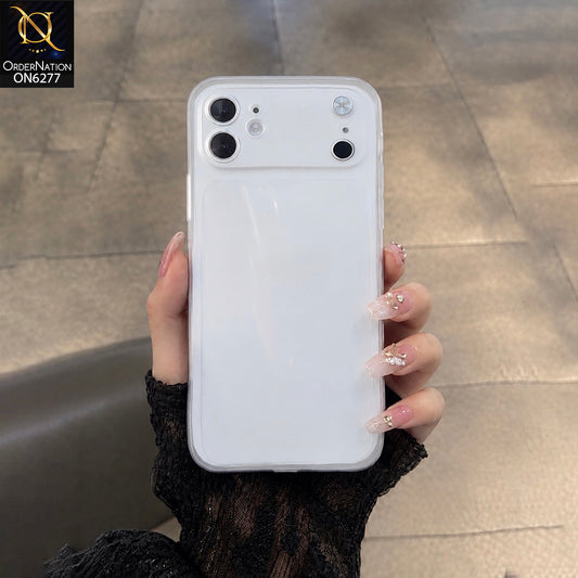 iPhone 17 Cover - White - New Classic Silicone Shockproof Case | Convert Your Phone into iPhone 18 Pro Max