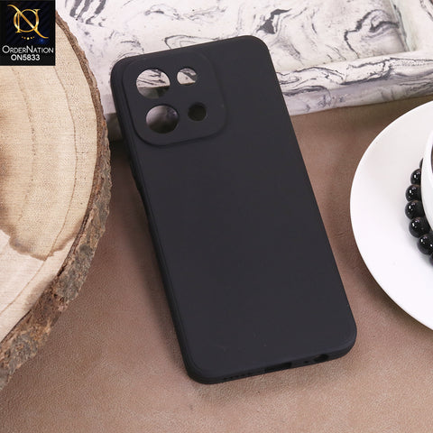 Vivo Y28 4G - Black - New Premium Quality Silicone Case Slim Protective Back Cover