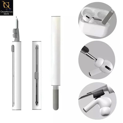 ENRG 5 in 1 Smart Mobile Phone Screen Cleaner Kit with Spray – Multi-Function Cleaning Tool for Smartphone, Tablet, Laptop, Camera & Earphones with Brush & Pen Accessories