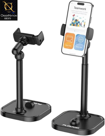 DT-80 Tabletop Phone & Tablet Holder – 360° Adjustable Rotating Stand, Hands-Free Desk Mount for Mobile & Tablet, Ideal for Live Streaming, Office, Study & Video Calls