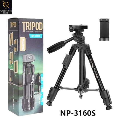 NEEPHO 3160S Tripod Stand 51” Adjustable – Travel Video Tripod with Phone Holder & Bluetooth Remote, Lightweight Camera & Smartphone Stand for Vlogging, YouTube & Photography