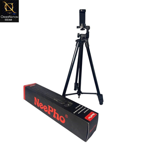 NEEPHO NP-3180 Professional DSLR Tripod Stand 7ft – Heavy Duty Aluminum Adjustable Camera Tripod with Quick Release Plate, Geared Center Column & Carry Bag for Photography & Videography