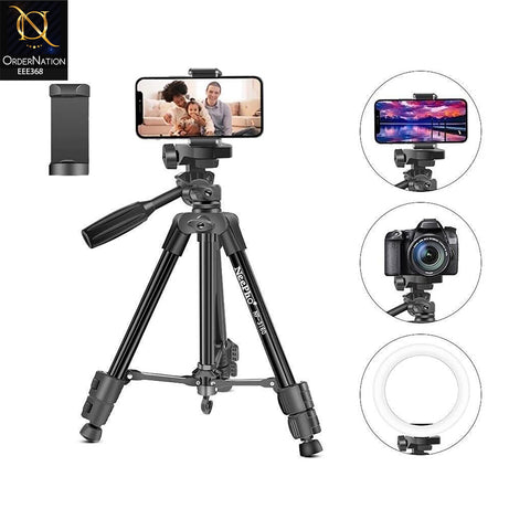 NEEPHO NP-3180 Professional DSLR Tripod Stand 7ft – Heavy Duty Aluminum Adjustable Camera Tripod with Quick Release Plate, Geared Center Column & Carry Bag for Photography & Videography