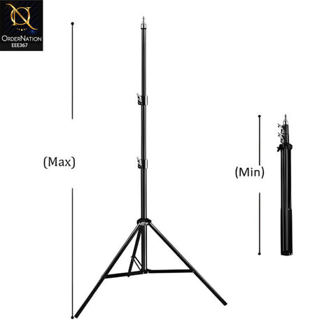 PLOKAMA PK8899 Tripod Stand – Adjustable Height Lightweight Camera & Mobile Tripod, Stable Stand for DSLR, Smartphone Photography, Video Recording & Vlogging