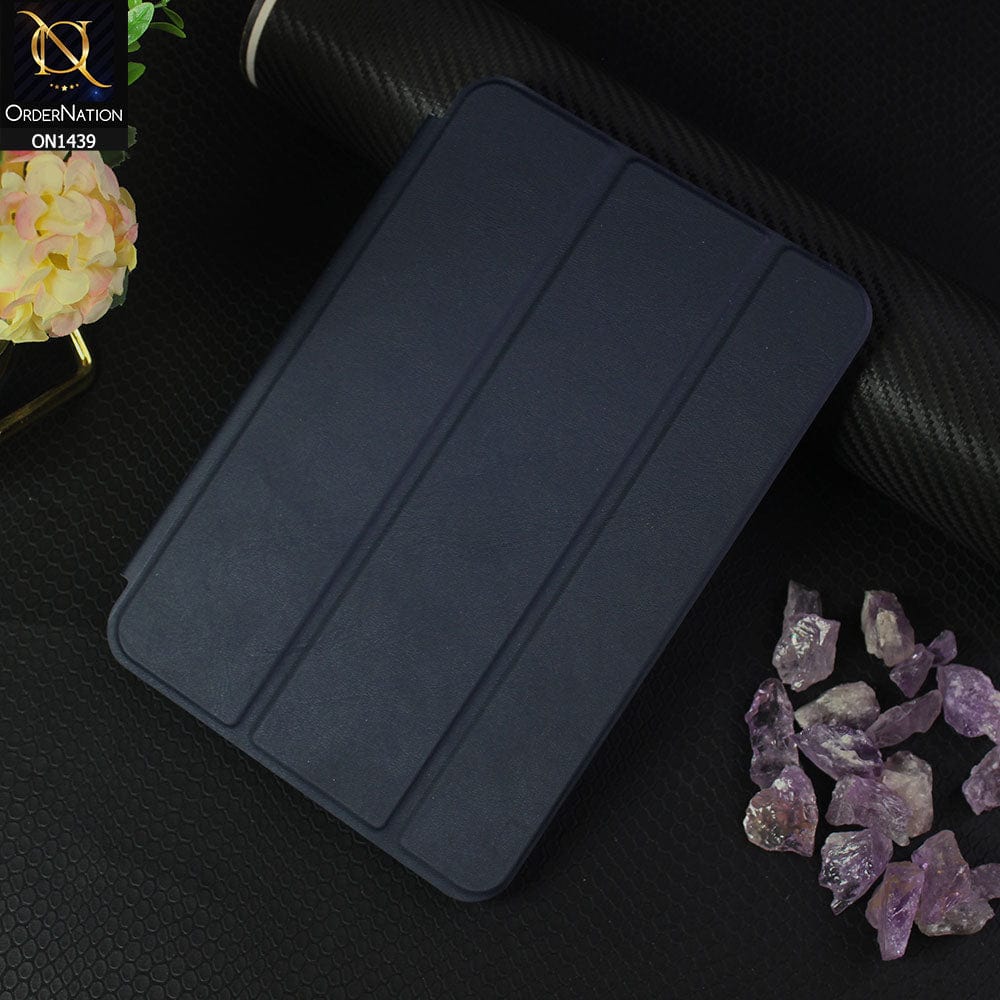iPad Mini 3 / 2 / 1 Cover - Blue - PU Leather Smart Book Foldable Case