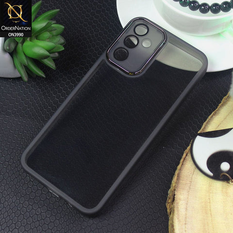 Samsung Galaxy A14 5G Cover - Black - Soft Silicone Transparent Case with Camera Lense Protection