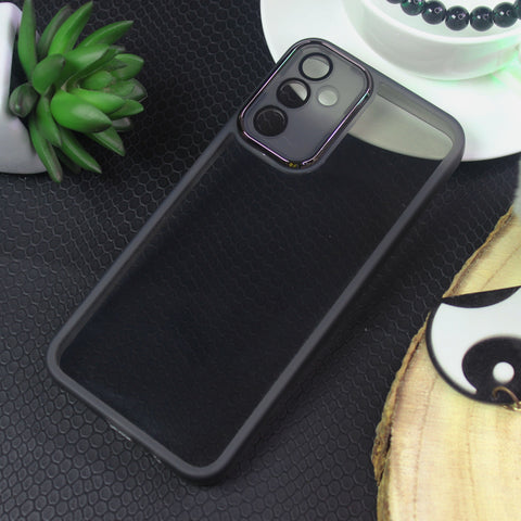 Samsung Galaxy A14 5G Cover - Black - Soft Silicone Transparent Case with Camera Lense Protection