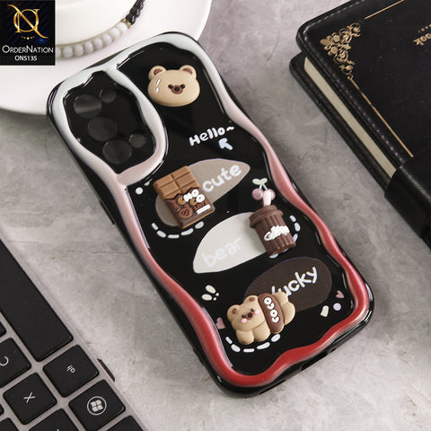 Oppo Reno 5 Pro 5G Cover - Design 1 - Cute 3D Cartoon Soft Silicon Helix Soft Borders Camera Protection Case