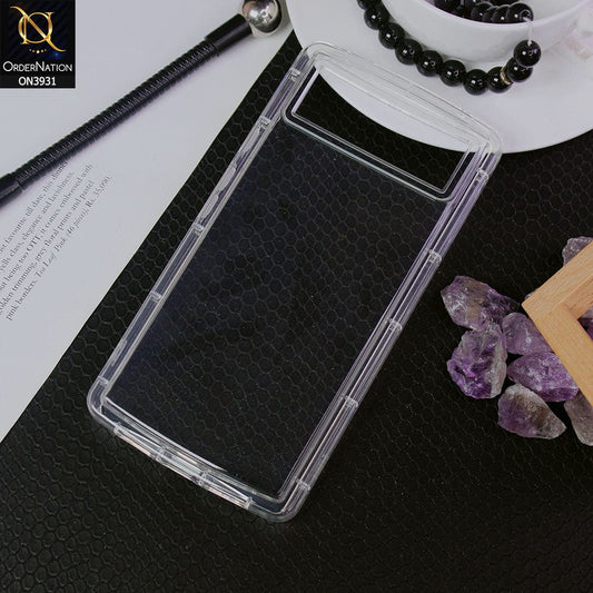 Google Pixel 6 Pro Cover - Transparent - All New Premium Quality No Yellowing Drop Tested Tpu+Pc Clear Soft Borders Case