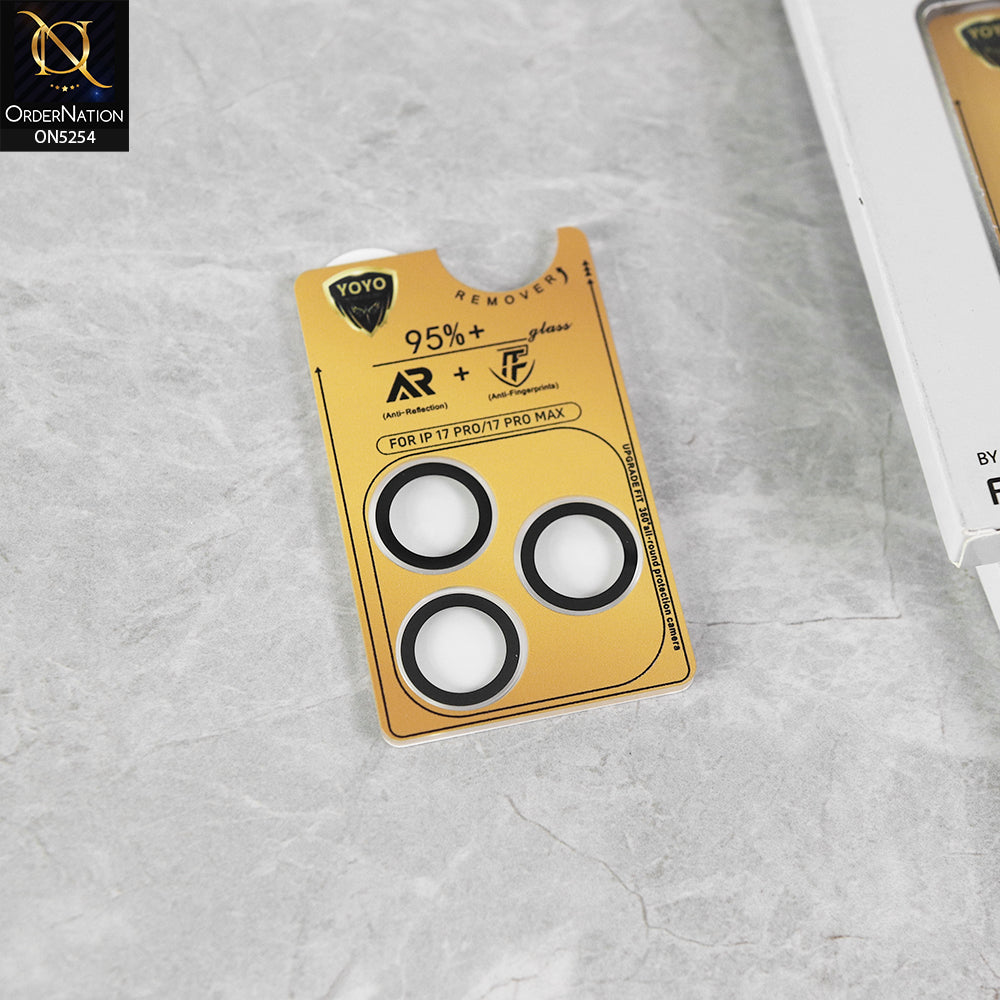 iPhone 17 Pro Max Camera Protector -Transparent - YoYo New Eagle Eye Lens Protector 3D Multi Film