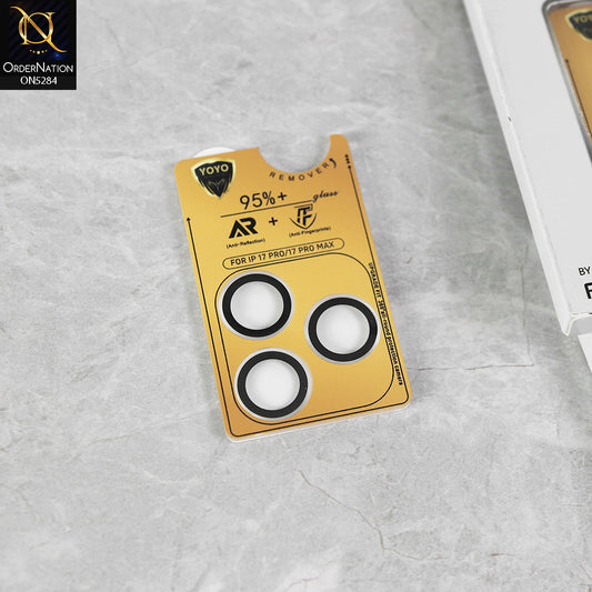 iPhone 17 Pro Camera Protector - Transparent - YoYo New Eagle Eye Lens Protector 3D Multi Film