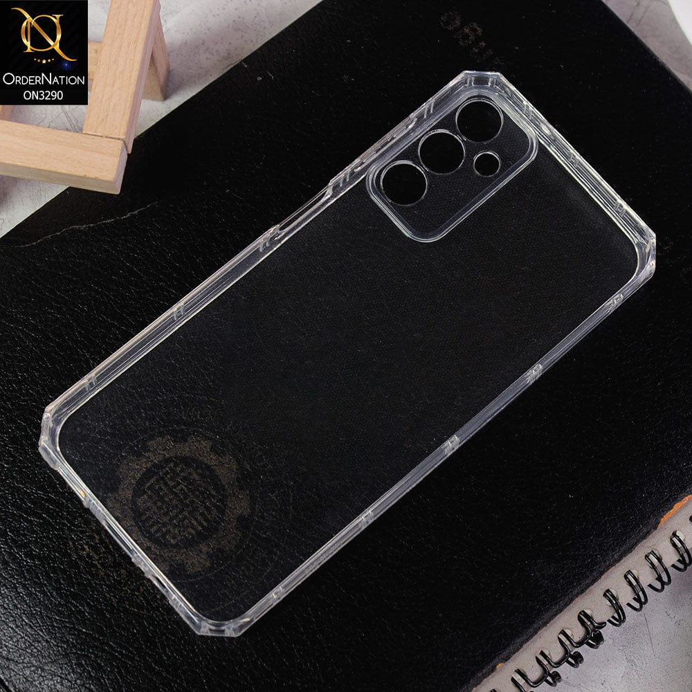 Samsung Galaxy A14 Cover -  Four Sided Airbag  Clear Transparent Soft Case