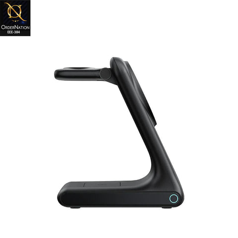 JOYROOM 3-in-1 Magnetic Wireless Charging Station Fast Charging Stand for Phone, Smart Watch and Earbuds