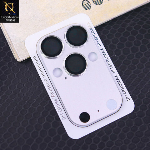 iPhone 15 Pro Max - Silver - New Premium AR+Af Camera Lens And Sheet