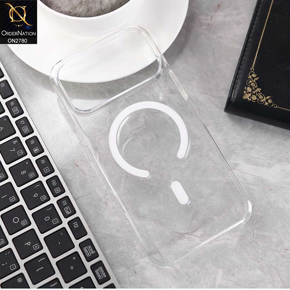 iPhone 17 Pro Cover - MagSafe Slim Clear Case - (MagSafe Notification Enabled)