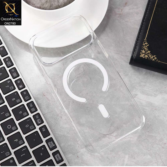 iPhone 17 Pro Cover - MagSafe Slim Clear Case - (MagSafe Notification Enabled)