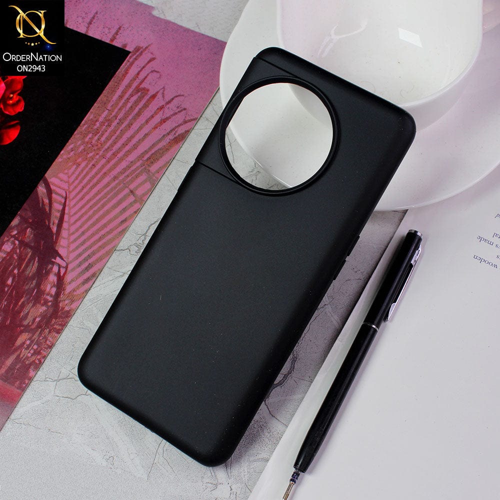 OnePlus 11 Cover - Black - Soft Silicon Premium Quality Back Case