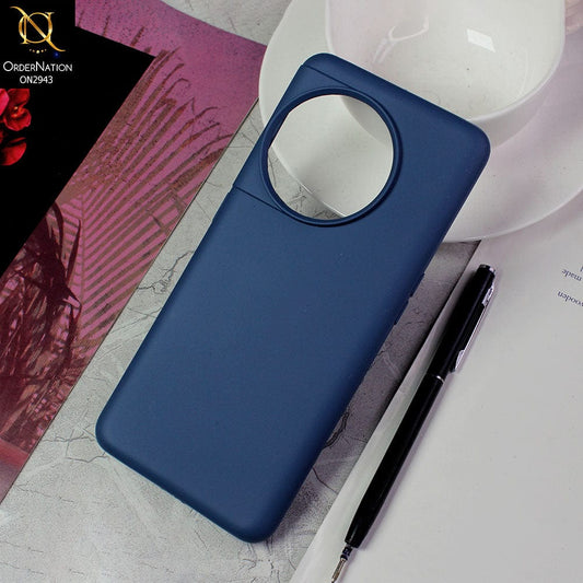 OnePlus 11 Cover - Blue - Soft Silicon Premium Quality Back Case