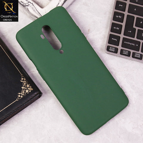 OnePlus 7T Pro Cover - Green - Stylish 3D Camera Soft Jell Cases