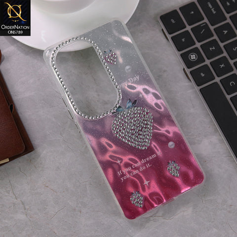 Vivo V40e Cover - Design 1 -  3D Shinny Case With Camera Protection Soft Border Case