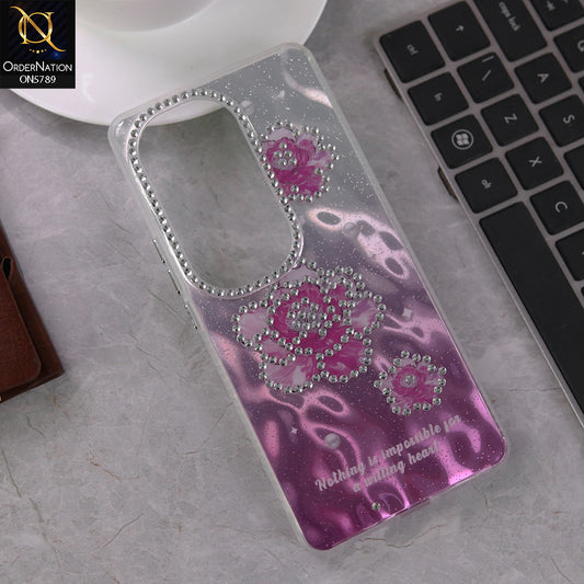 Vivo V40 Cover - Design 3 -  3D Shinny Case With Camera Protection Soft Border Case