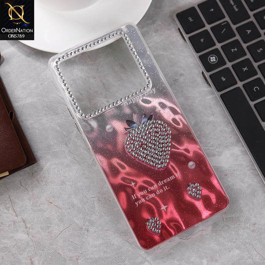 Infinix Note 40 Pro Cover - Design 1 -  3D Shinny Case With Camera Protection Soft Border Case