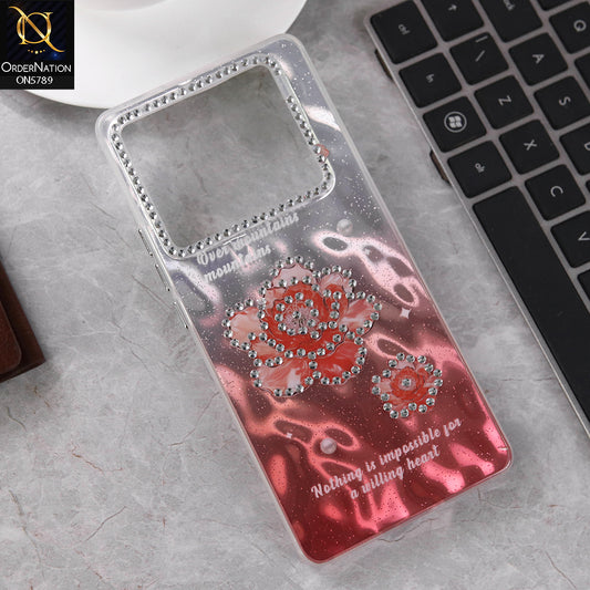 Infinix Note 40 Pro Cover - Design 2 -  3D Shinny Case With Camera Protection Soft Border Case
