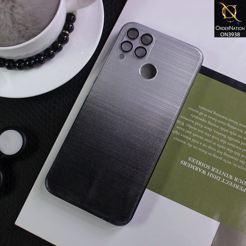 Realme C25s Cover - Design 2 - All New Stylish Dual Color Soft Silicone Protective Case With Camera Lense Protection