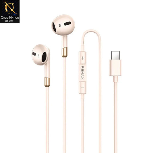 REMAX RM-05A Type-C Wired Earphones with Microphone Metal In-Ear Headset