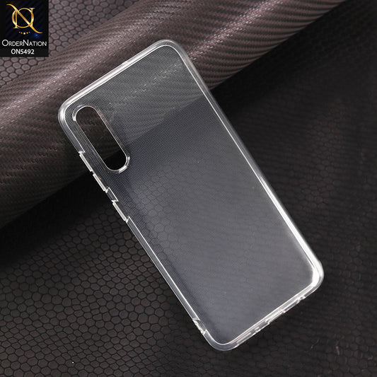 Samsung Galaxy A70-Transparent-Soft 4D Design Shockproof Silicone Clear Case