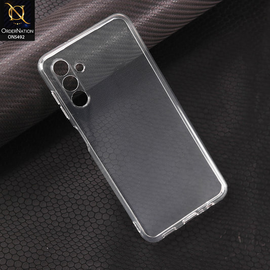 Samsung Galaxy A23-Transparent-Soft 4D Design Shockproof Silicone Clear Case