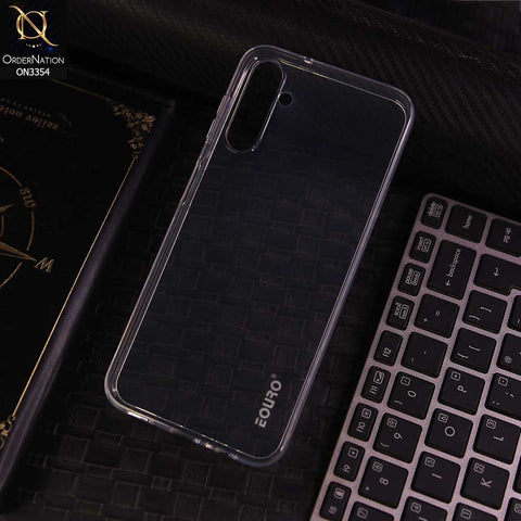 Samsung Galaxy A14 Cover - Transparent - EOURO Shock Resistant Soft Silicone Camera Protection Case (V2)