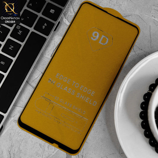 Honor 9X Cover - Black - Xtreme Quality 9D Tempered Glass With 9H Hardness